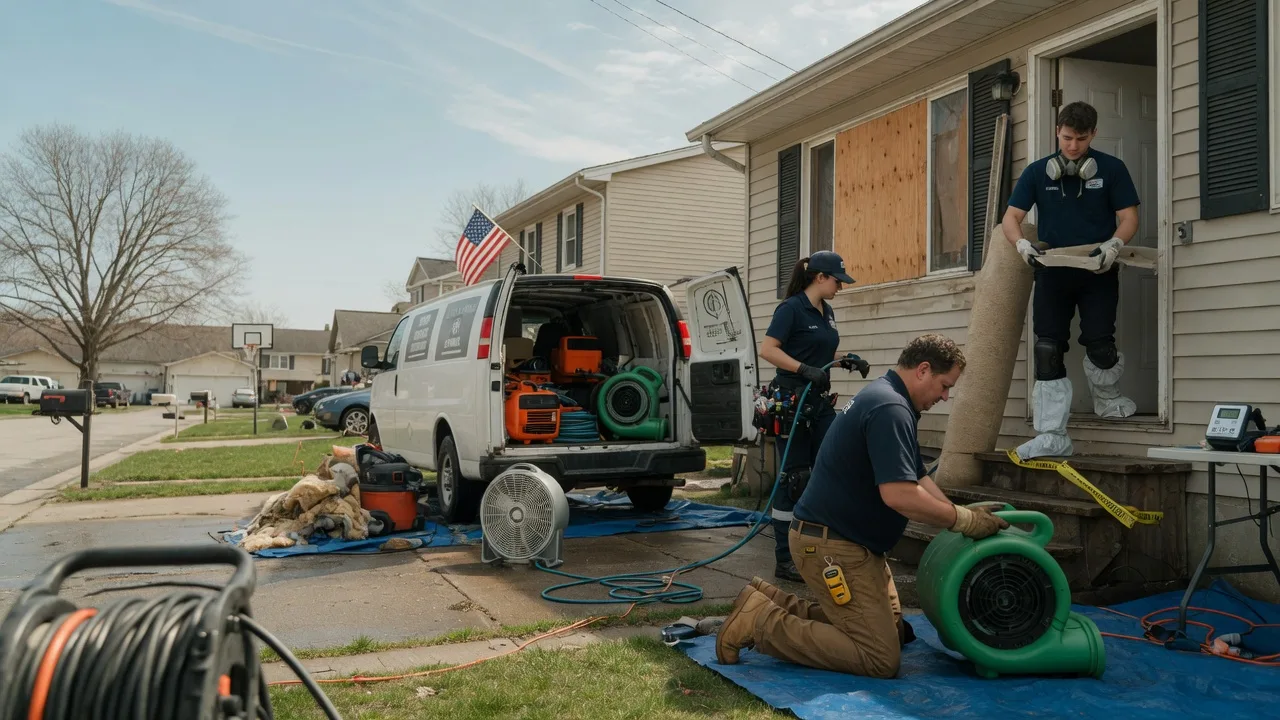 Water Damage Restoration in Corona, CA near me